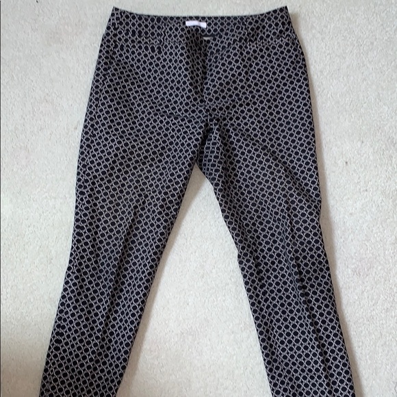Black and white cotton pants - Picture 1 of 5